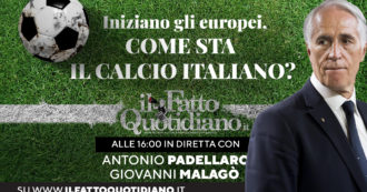 Copertina di Iniziano gli europei, come sta il calcio italiano? Rivedi l’evento con Antonio Padellaro e Giovanni Malagò