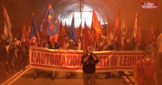 Copertina di Leonardo, lavoratori in corteo a Genova contro la dismissione dell’Automazione: “Scelta scellerata, 400 dipendenti a rischio esternalizzazione”