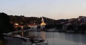 Copertina di Croazia, terremoto all’alba sveglia gli abitanti di Sebenico: il momento della scossa ripreso dalle telecamere – Video