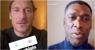 Copertina di Europei, Totti su Instagram provoca gli olandesi e ricorda il “cucchiaio”. E Seedorf risponde così – Video