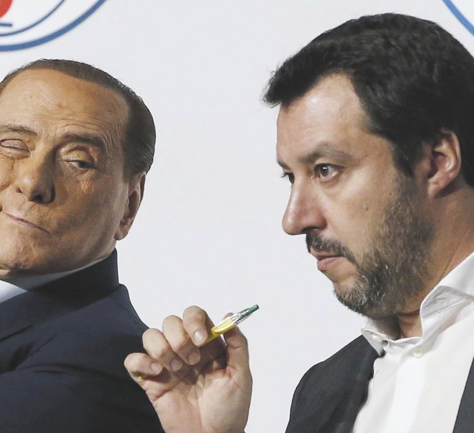 Per non far sparire Forza Italia Berlusconi insiste col partito unico di centrodestra: “Da qui al 2023 unirci con Salvini e Meloni”