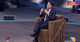 Copertina di Conte a La7: “Come ho fatto a fidarmi di Renzi? Non sono mai stato sereno. Una crisi come quella ha fatto molto male agli italiani”