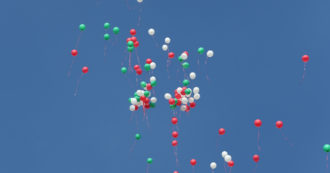 Copertina di Trento, vietato liberare palloncini (e altri dispositivi aerostatici) in aria: la legge provinciale per limitare la plastica