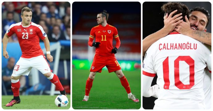 Il Galles di Bale, la Turchia che sogna l’exploit del 2008 e la Svizzera che punta al record: ecco chi sono le avversarie dell’Italia agli Europei