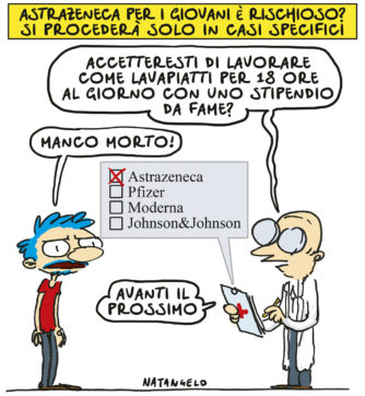 Copertina di La vignetta di Natangelo