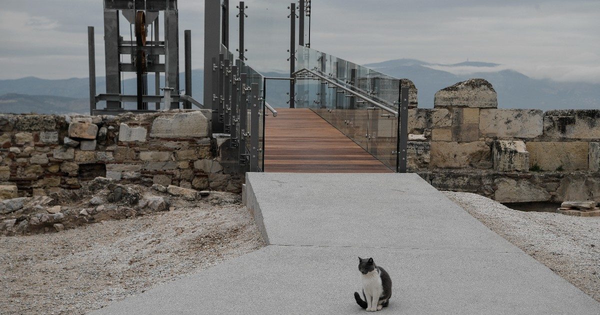 Atene, asfaltata la via che porta al Partenone per abbattere le barriere architettoniche. Ma la decisione non piace a tutti