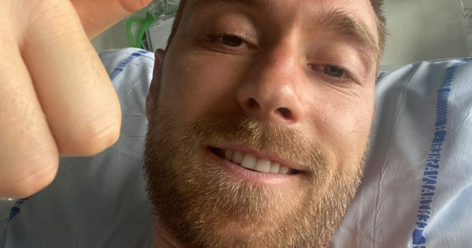 Christian Eriksen, dimesso dall’ospedale il centrocampista della Danimarca dopo l’impianto di un defibrillatore