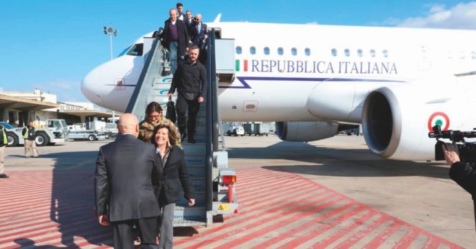 Di nuovo in volo il Falcon di Stato: Roma-Milano andata e ritorno