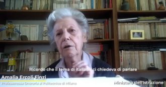 Copertina di Maturità, Amalia Ercoli Finzi ricorda il suo esame: “Anche noi venivamo da periodo difficile”. E alle ragazze: “Non fatevi limitare dai pregiudizi”