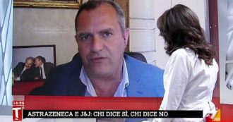 Vaccini Covid, De Magistris a La7: “In questo momento siamo tutti cavie, sapremo tra qualche anno cosa ci siamo messi nel braccio”