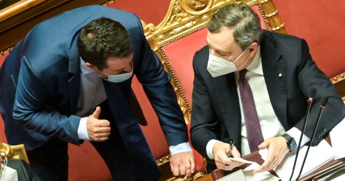 Salvini vede Draghi: “Mascherine all’aperto? Serve libertà di respiro in pochi giorni. Dello stato di emergenza ne parliamo a luglio”