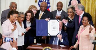 Copertina di Razzismo, Biden mette una pezza con una festa