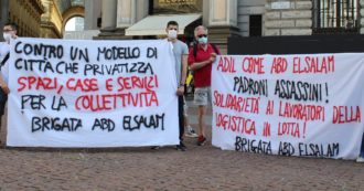 Copertina di Milano, la protesta delle Brigate volontarie davanti al Comune contro “un modello di città che privatizza”