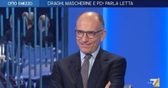 Copertina di Letta a La7: “Conte? È affidabile. Insieme faremo la campagna elettorale, vinceremo e governeremo dopo”