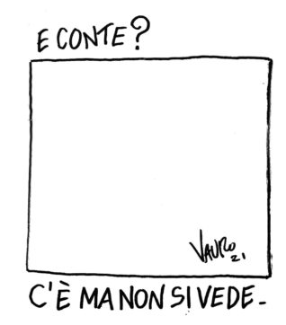 Copertina di La vignetta di Vauro