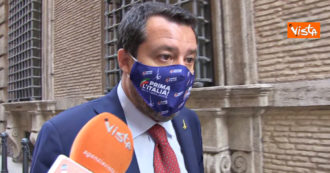 Copertina di Ddl Zan, Salvini: “Condivido le parole di Draghi, mi stupisce il silenzio di Pd e M5s” – Video
