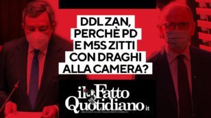 Copertina di Ddl Zan, perché Pd e M5s zitti con Draghi alla Camera? In diretta il commento di Peter Gomez