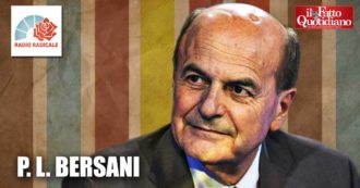 Copertina di Bersani: “Mi sarebbe piaciuto che Draghi avesse citato Conte almeno per continuità istituzionale. Recovery? Ci vogliono riforme del lavoro”