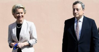 Copertina di Recovery, il discorso di Draghi davanti a Ursula Von der Leyen nasconde il suo tallone d’Achille