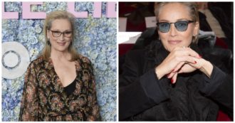 Copertina di Sharon Stone contro Meryl Streep: “Perché solo lei deve essere brava? Io sono una cattiva molto migliore di lei”