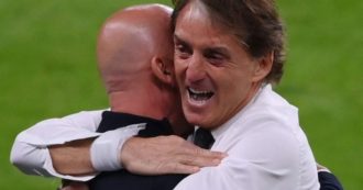Copertina di Gianluca Vialli morto – L’abbraccio a Wembley con Mancini da italiani campioni d’Europa: istantanea (con lacrima) di un’emozione