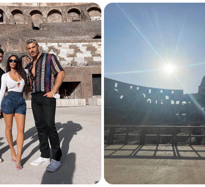 Kim Kardashian a Roma: le foto al Colosseo e il dettaglio che non è passato inosservato