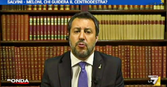 Copertina di Centrodestra unito? Salvini a La7 chiude ancora a Berlusconi: “I partiti non si fanno dalla sera alla mattina”