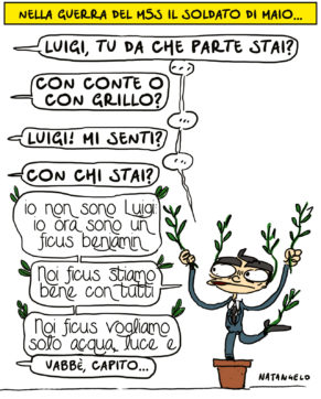 Copertina di La vignetta di Natangelo