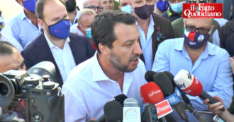 Copertina di Salvini al carcere di Santa Maria Capua Vetere, solidarietà alla polizia e attacchi ai detenuti: “La mattanza? Lo è stata anche la loro rivolta”