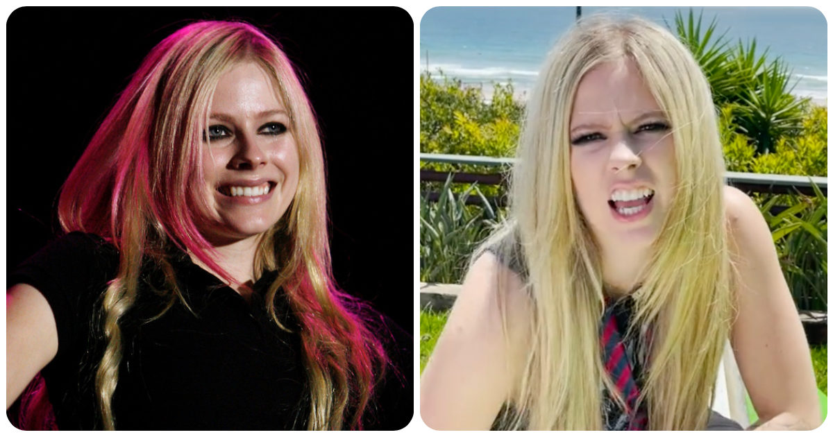 Avril Lavigne, 20 anni dopo è sempre uguale: “È stata sostituita da una sosia”