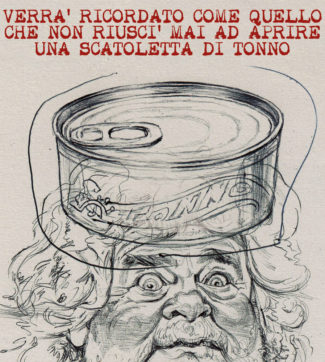 Copertina di La vignetta di Mannelli