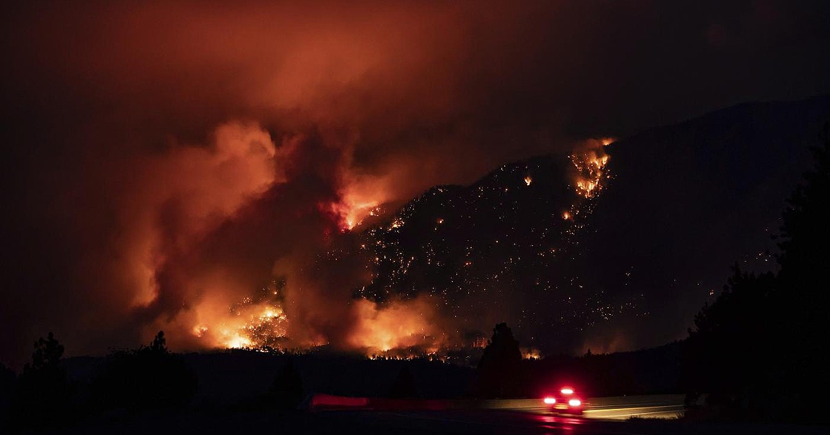 In Canada, 719 people died from the heat: “three times the average during this period”.  More than 130 wildfires in British Columbia