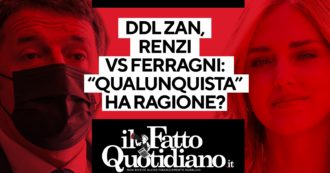 Copertina di Ddl Zan, Renzi vs Ferragni: “Qualunquista”. Ha ragione? La diretta con Peter Gomez