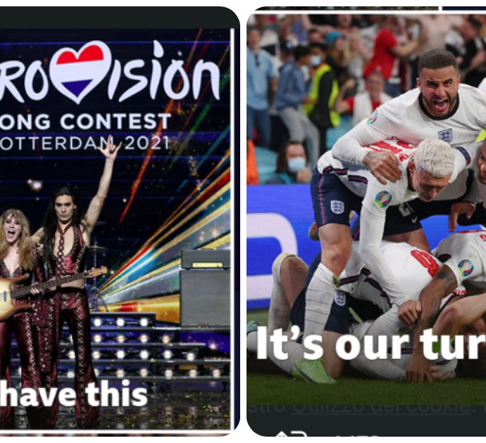 L’Inghilterra tuona: “Cara Italia, hai già vinto l’Eurovision. Ora è il nostro turno”. E i tifosi reagiscono così