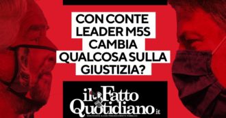 Copertina di M5S, con Conte leader cambia qualcosa sulla Giustizia? Segui il commento in diretta con Peter Gomez