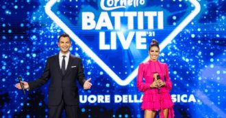 Copertina di Battiti Live stasera su Italia Uno con Sangiovanni, Alessandra Amoroso, Fedez e Orietta Berti. Ecco la scaletta e le canzoni