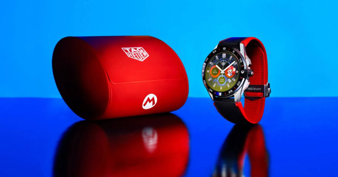 TAG Heuer ha realizzato uno smartwatch in edizione limitata dedicato a Super Mario