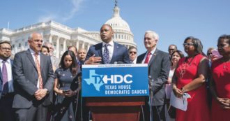 Copertina di Nero e ispanico, non voti. Biden scomunica il Texas