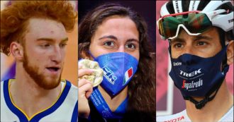 Copertina di Olimpiadi Tokyo 2021, positivo giornalista italiano: era sul volo con gli atleti azzurri di nuoto, tuffi, basket e ciclismo