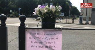 Voghera, fiori e messaggi nel luogo in cui è stato ucciso il 39enne. E la sindaca sfugge ai giornalisti: “L’assessore si è autosospeso”