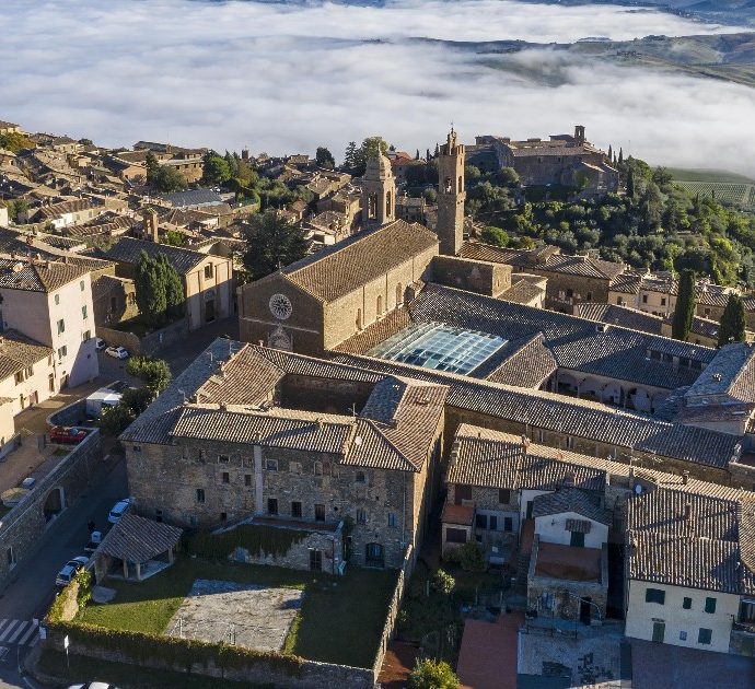 C’è un luogo che unisce il sacro e profano dell’arte senese: il Complesso di Sant’Agostino a Montalcino