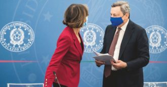 Copertina di Salvaladri, accordo lontano Draghi ricatta con la fiducia