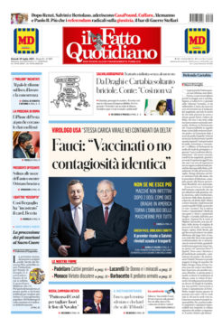 Fauci: “Vaccinati o no contagiosità identica”