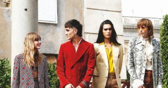 Copertina di Noi, normali  maledetti. I Måneskin. “Viva  pure il Green Pass”