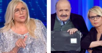 Copertina di Mara Venier scrive una lettera a Maria De Filippi e Maurizio Costanzo: “Mi vengono in mente alcune parole…”