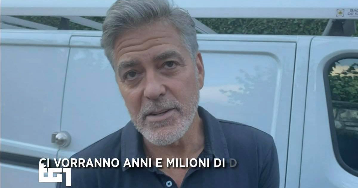 Maltempo a Como, George Clooney e la sua villa danneggiata: “Peggio di come pensavo”