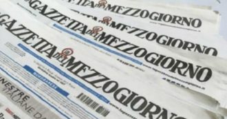 Copertina di Gazzetta del Mezzogiorno, stop alle pubblicazioni fino alla vendita della testata. I giornalisti: “È bene comune da tutelare”