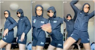 Copertina di Tokyo2020, Federica Pellegrini e Martina Carraro in versione “gangsta” ballano su Instagram (video)