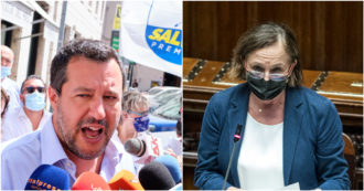 Copertina di Migranti, Salvini contro Lamorgese: “Non sa fare il suo lavoro”. E minaccia: “Sostenere un governo che accetta gli sbarchi è un problema”