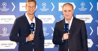 Copertina di Champions League e Supercoppa Uefa ora su Amazon Prime Video con le telecronache di Sandro Piccinini e Massimo Ambrosini